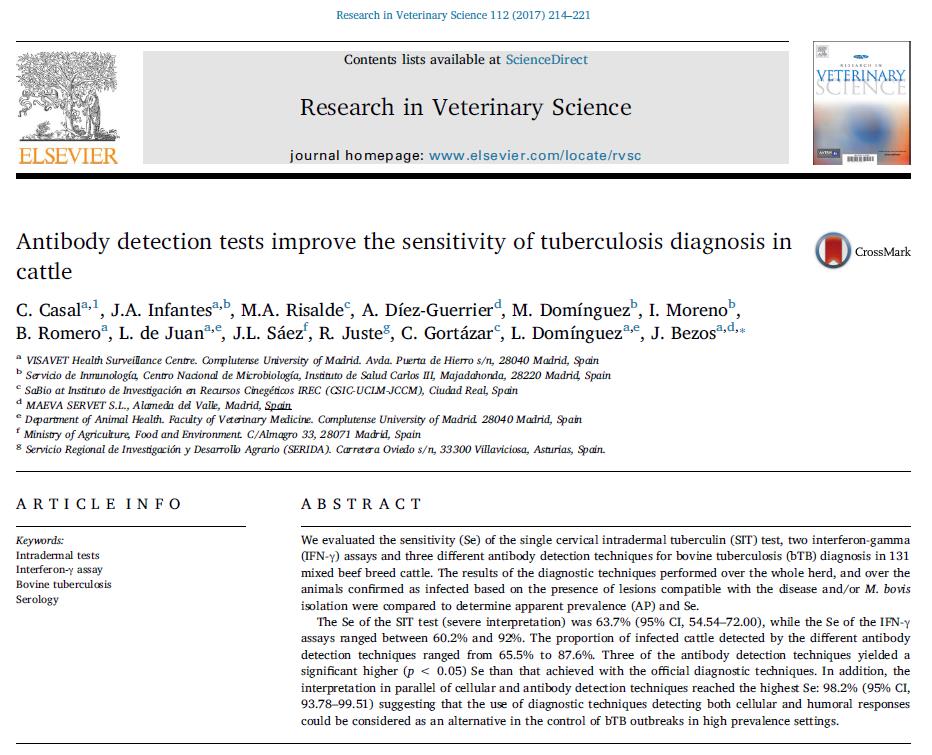 Research in Veterinary