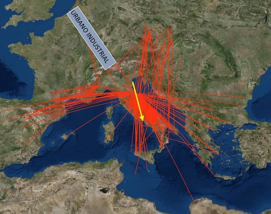 La codorniz común revela cómo la pérdida de nodos en las rutas de migración de las aves causada por la degradación ambiental de los cinturones urbano-industriales en Europa ocasiona riesgos en la salud de las personas, los ecosistemas y los animales