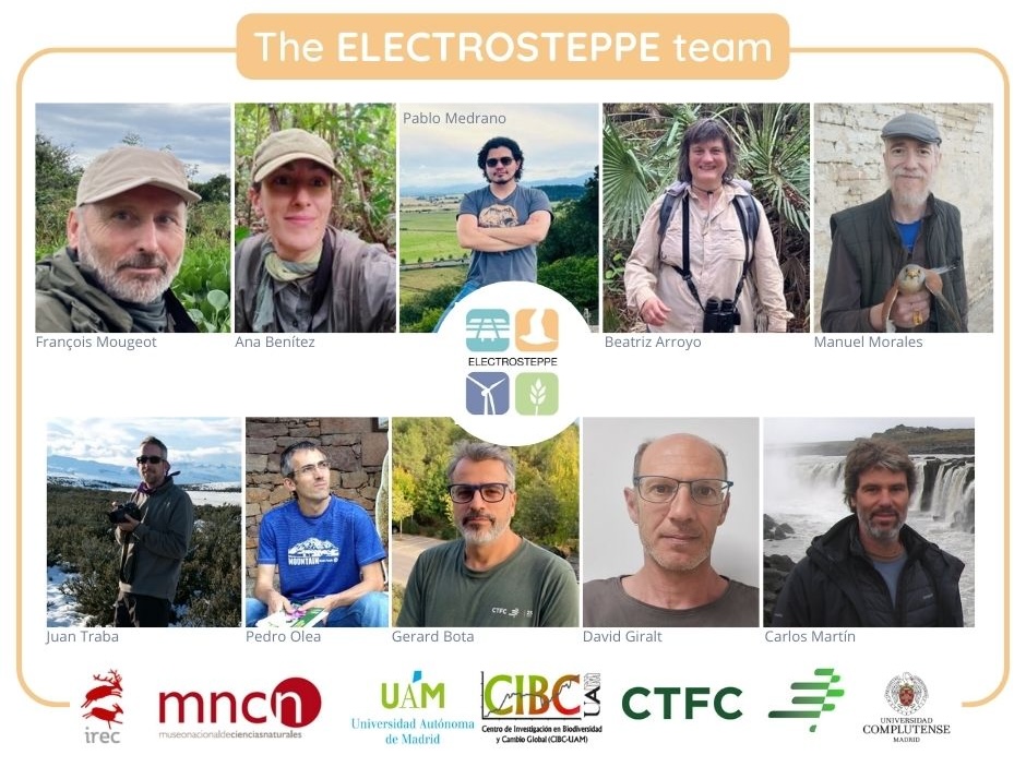 Investigadores que forman parte del Equipo ELECTROSTEPPE
