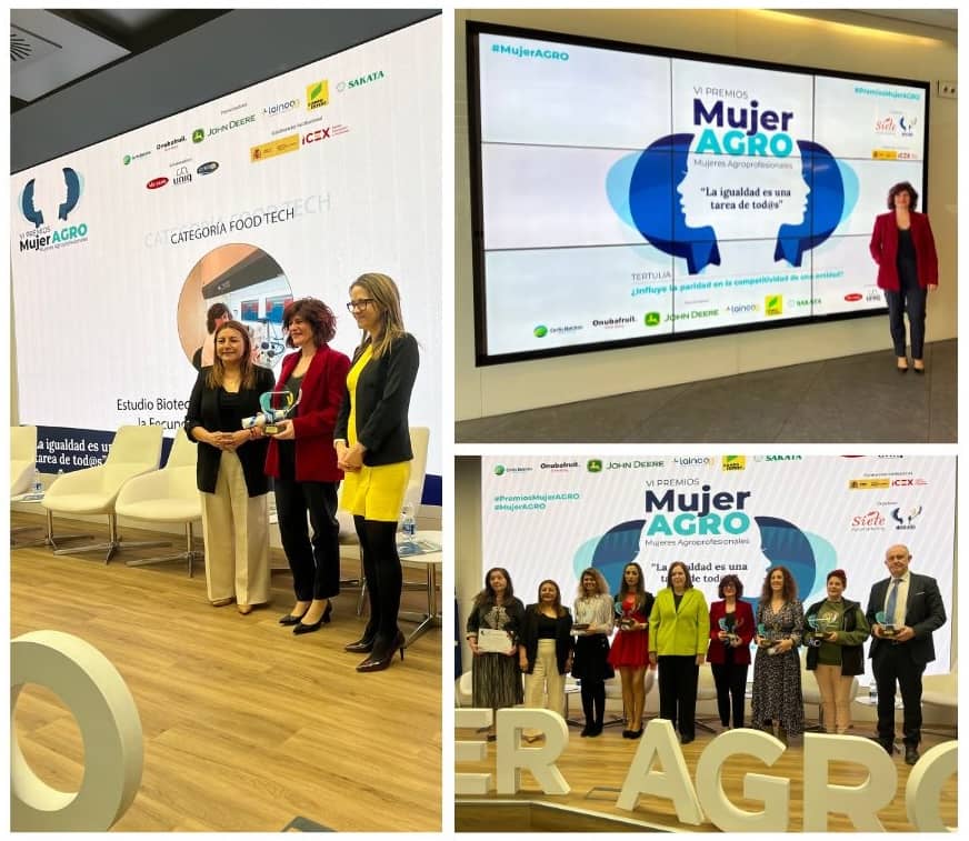 La investigadora del IREC Ana Josefa Soler Valls, galardonada en los VI Premios MujerAGRO