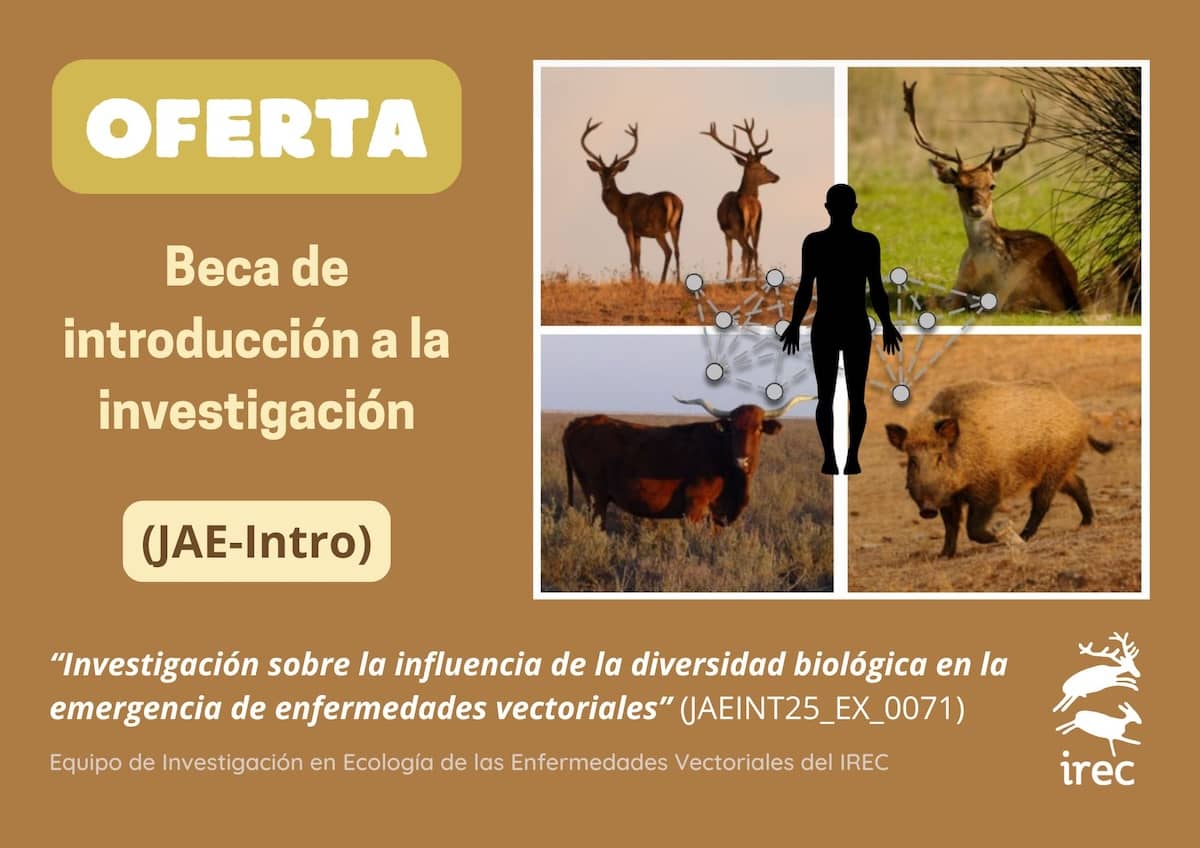 El Equipo EcoVec del IREC ofrece plan formativo para una beca JAE-Intro de investigación del CSIC